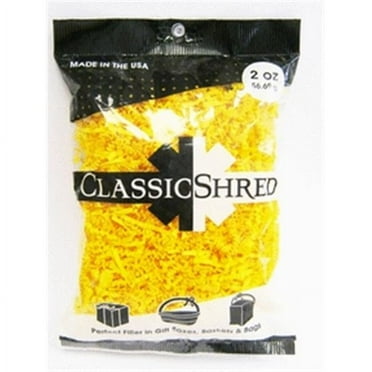 Mayflower 61010 2 oz Paper Shred - Yellow