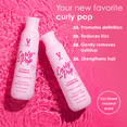 thumbnail image 5 of V&Co. Beauty Curly Pop Curl Defining  Shampoo with Peptide Technology, 12 fl oz, 5 of 12