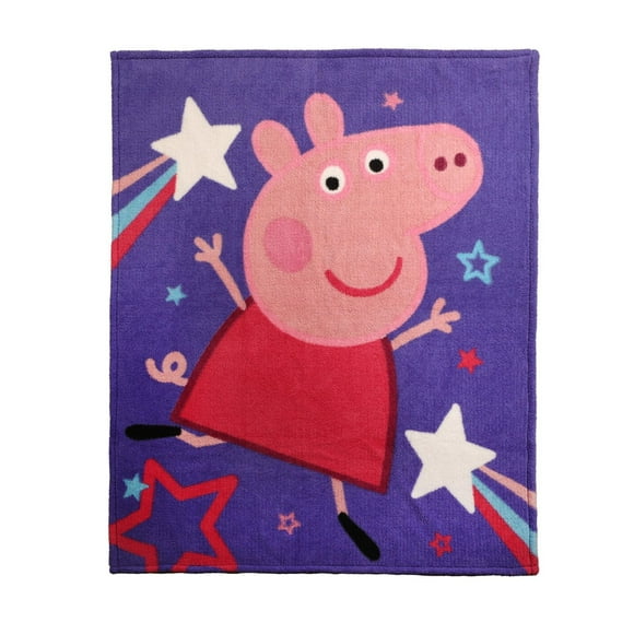 Peppa Pig Curly Fur Throw, 50" x 60"