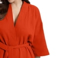 thumbnail image 5 of uublik Robe for Women Nightdress Bathrobe Nightgown Comfortable Pajamas for Women Red, 5 of 5