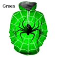thumbnail image 3 of Sudadera con capucha con estampado 3D de araña para hombre, ropa de calle de hip hop personalizada, sudaderas con capucha para primavera y otoño para hombre, 3 of 5