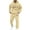 Beige%GC%, variant on Mens 2 Piece Sweatsuits Casual Men's Jogging Tracksuit Set Letter Graphic Pullover Hoodie Pants Sweat Suit for Men Cozy Fall Winter Athletic Track Suit Outfits