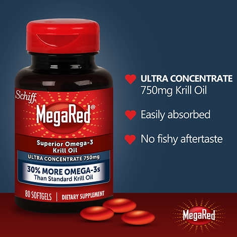 Schiff MegaRed Omega-3 Krill Oil, Ultra 