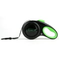 thumbnail image 3 of Cozy Grip Retractable Dog Leash Size L (Black/Green), 3 of 7