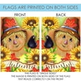 thumbnail image 5 of Toland Home Garden Autumn Scarecrow Sunflower Fall Flag Double Sided 28x40 Inch, 5 of 5