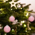 thumbnail image 4 of 15 unids/caja bolas de plástico adornos decoración de árbol de Navidad 8cm decoración del hogar de fiesta, 4 of 9