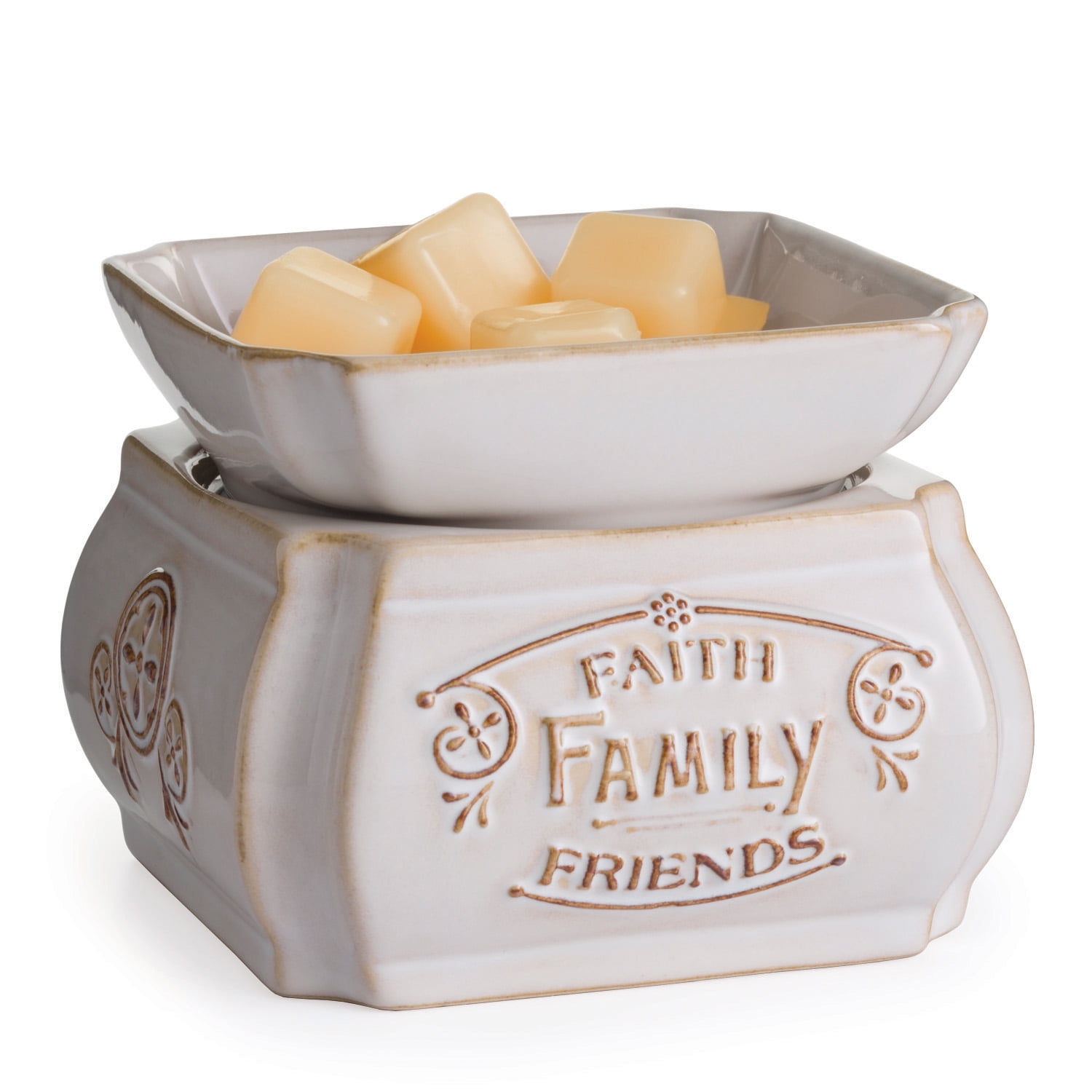 Candle Warmers Etc. 2In1 Fragrance Warmer, Faith Family Friends