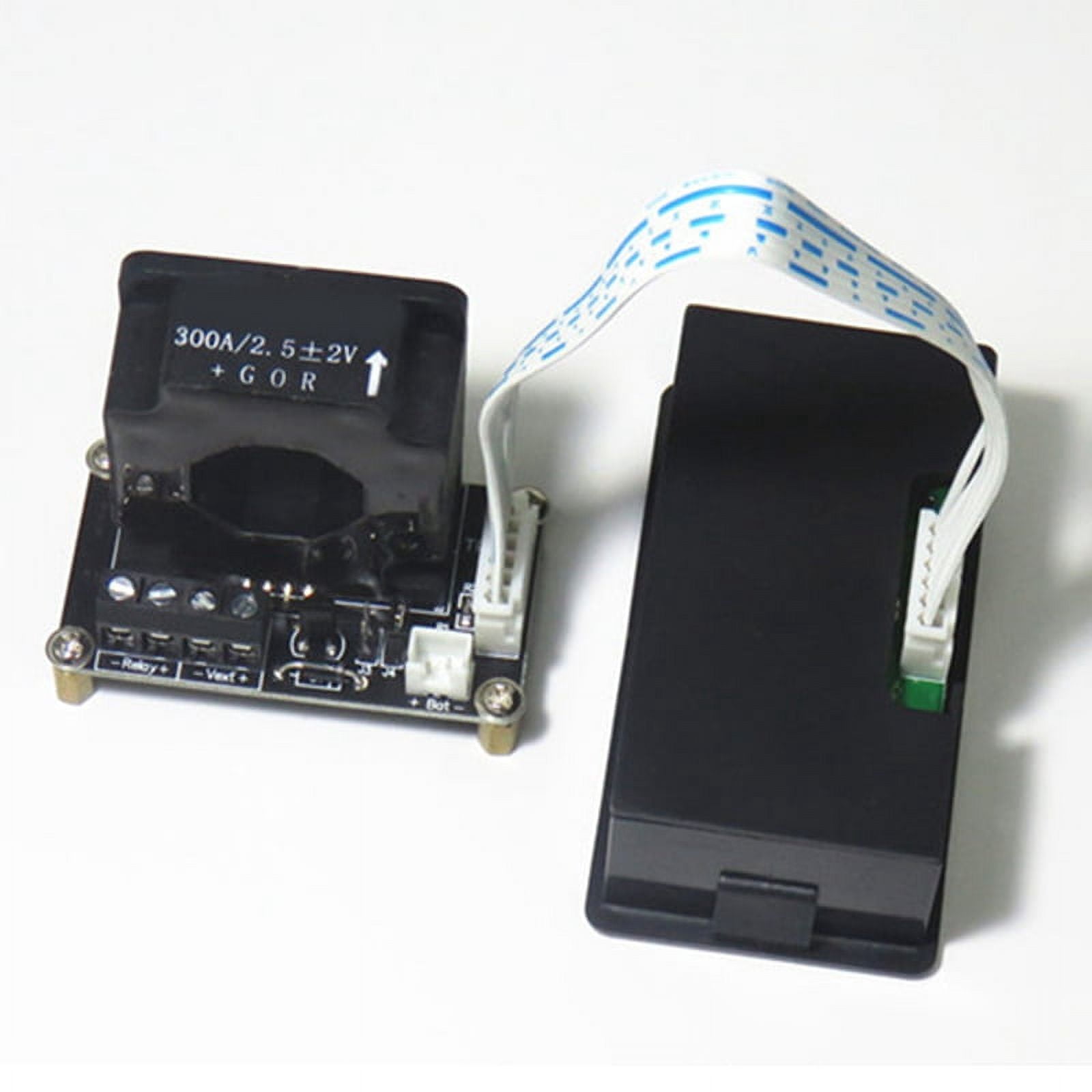 DC 90V 500A Digital Voltmeter Ammeter Voltage Current KWh Watt Meter 12V 24V 48V 72V Battery Capacity Power Monitoring