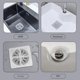 thumbnail image 2 of 50pcs Floor Drain Sticker, Disposable Shower Drain Hair Catcher, Disposable Floor Drain Sticker,Disposable Drain Covers, 2 of 5