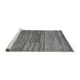 thumbnail image 2 of Ahgly Company Machine Washable Indoor Rectangle Abstract Gray Modern Area Rugs, 5' x 7', 2 of 4