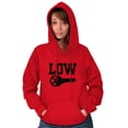 thumbnail image 3 of Low Key Nerd Sarcastic Pun Funny Geek Hoodie Sweatshirt Women Men Brisco Brands L, 3 of 6