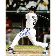 Scott Podsednik Autographed 2005 World Series 8" x 10" Photograph (Side View)