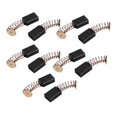 thumbnail image 1 of 5 Pares de Cepillos de Carbón para Motor de Taladro Eléctrico Rotativo Herramienta de Potencia 5 x 9 x 13mm Negro, 1 of 2