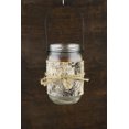 thumbnail image 2 of 3 Pieces of Birch Wrapped Mason Jar Candle Holder 6 inches, 2 of 4