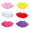 thumbnail image 5 of Girls Sparkle Tulle Tutu Skirt for Toddlers - Princess Party Dance Skirts (Red), 5 of 8