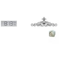 thumbnail image 1 of Reloj de pared digital multifuncional para oficina, decoración de pared de metal rústico, adorno de figura, estatua colgante, hecho de polipropileno., 1 of 8