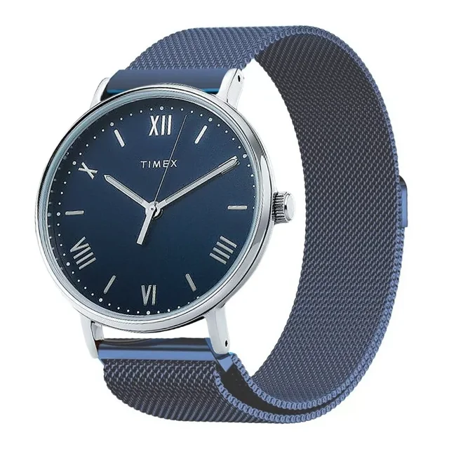 Correa De Malla Premium Para Reloj Analogo De 20 Mm
