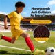 thumbnail image 1 of Calcetines infantiles Youth Guard con almohadilla de nido de abeja, ligeros y transpirables, protectores de compresión para pantorrillas, adecuados para entrenamientos y juegos de niños y niñas., 1 of 4
