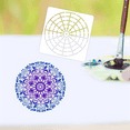 thumbnail image 4 of 15 Pieces Mandala Dot Painting Tool Stencils Set, Reusable Mandala Stencil Template for Rock Wood Canvas DIY Painting, 4 of 5