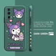 thumbnail image 3 of Case For Redmi K60E K50 K40S K40 K30 K20 10C 9 8A 8 10 Pro 4G 5G Colour Simple Liquid silicone Case Cartoon kuromi Cat, 3 of 5