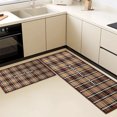 thumbnail image 5 of Kitchen Rugs Sets 3 Piece with Runner Floral Kitchen Floor Mat Carpet Farmhouse Rugs and Mats Non Skid Washable Runner Rug for Kitchen Office Sink Laundry, 5 of 12