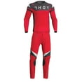thumbnail image 1 of Thor 2023 Prime Rival Offroad Motocross Jersey Pant Combo Red/Charcoal (Medium / 32), 1 of 8