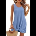 thumbnail image 3 of Vestido de Mujer con Estampado Floral Azul XXL, 3 of 9