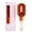 Orange, variant on Hair Brush with Water Spray, 2-in-1 Detangling Spray Brush for Wet & Dry Hair, Hydrating Hairbrush Mister, Straight & Curly Hair Styling Comb (Plum Red)
