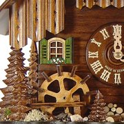 Cuckoo Clock Deer, Mill Wheel