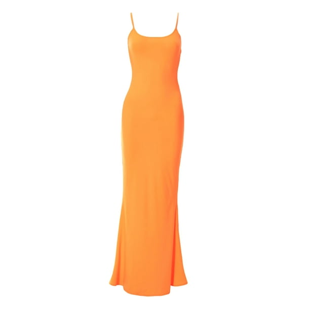 Txlixc Vestido de cola de pez sin mangas para mujeres Txlixc moda