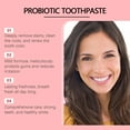 thumbnail image 3 of Hydroxyapatite Toothpaste Sp-10 Probiotic Toothpaste Whitener with Probiotics To Whiten Teeth and Gum Health,Enamel Protection,No Fluoride,Fresh Mint Flavor 120G/4.23 Oz（2Pc）, 3 of 12