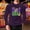 #244-Wine, variant on Ceisia Men's Mardi Gras Geometric Jester Mask Print Waffle Knit Crew Neck Long Sleeve T-Shirt Gift