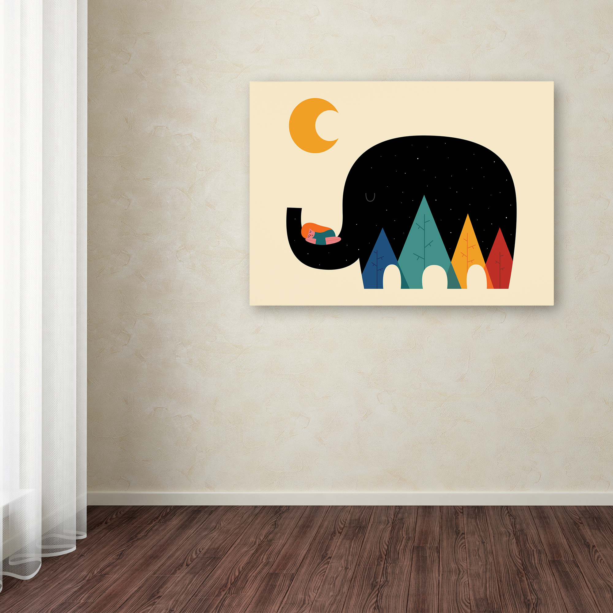 Trademark Fine Art 'Dream In The Air' Canvas Art by Andy Westface