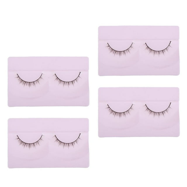 8Pcs Pestañas Postizas Suave y Fácil de Recortar Macarena 1/4 BJD Dolls