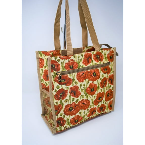 312 - Poppy Shopper Tote