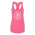 thumbnail image 2 of Wild Bobby, Faith Hope & Love Three Things That Last Forever Inspirational/Christian Women Racerback Tank Top, Hot Pink, Medium, 2 of 6