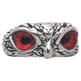 thumbnail image 1 of Maoww Retro Creative Exaggerated Animal Couple Adjustable Ring with Opening, 1 of 9
