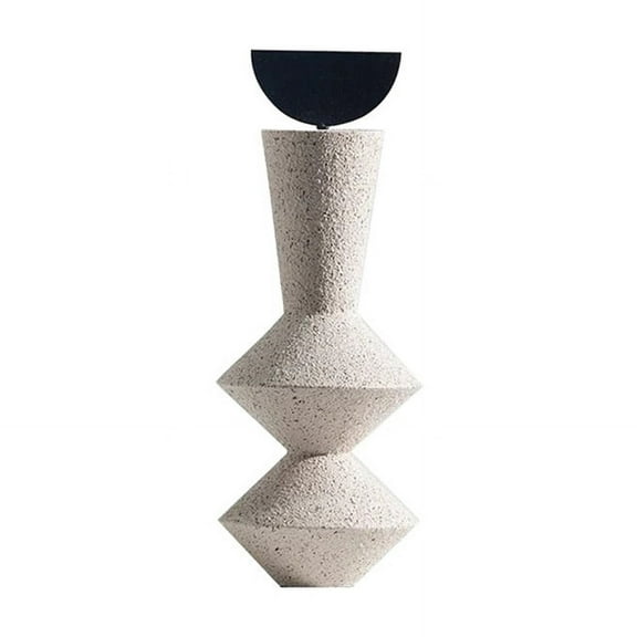 Abstract Geometric Sandstone Statue Art Ornaments Entrance Living Room TV Cabinet Desktop Home Decoration B