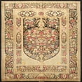 thumbnail image 1 of Ahgly Company Machine Washable Indoor Square Traditional Sienna Brown Area Rugs, 7' Square, 1 of 7