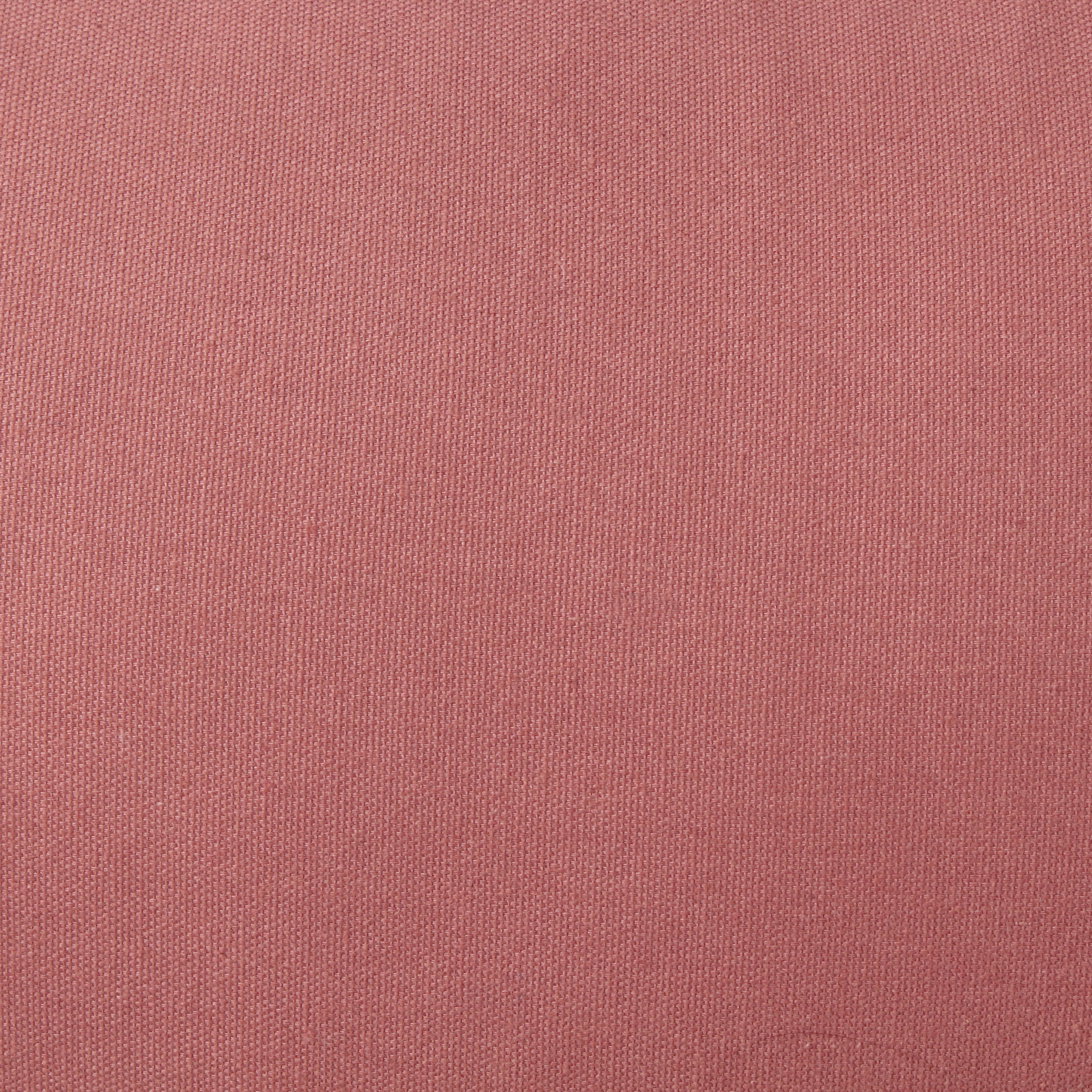 Ox Bay 20" x 20" Modern, Traditional, French, Country Deep Coral Pink, White, Multi-color Border, Colorblock, Flange Cotton Throw Pillow , Zipper, Back Support
