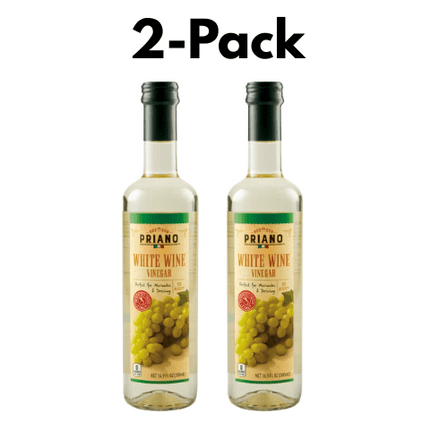 Priano White Wine Vinegar 2-Pack 16.9 fl oz