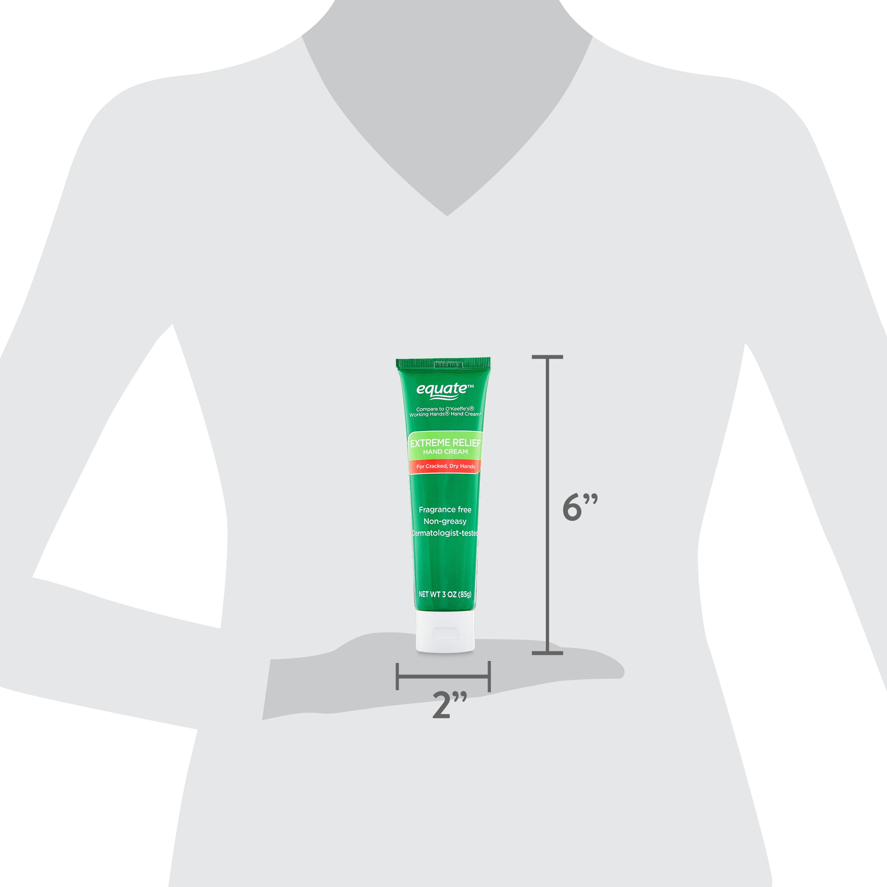 Equate Extreme Relief Hand Cream, 3 fl oz