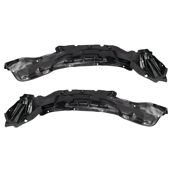 TRQ Front Inner Fender Liner Set Fits 1989-1995 Toyota Pickup BDA15738