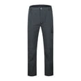 thumbnail image 4 of Fgnfyis Men's Convertible Hiking Pants Lightweight Zip off Breathable Cargo Pants for Outdoor Fishing Trousers for Men Grey XXXL, 4 of 9
