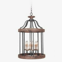 36536-TBWB-Craftmade Lighting-Ashwood - Six Light Foyer - 20 inches wide by 33.7 inches high