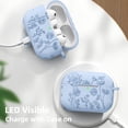 thumbnail image 6 of Comvin Compatible with AirPods Pro 3 Case Cover with Cleaner Kit, Cute Flower Engraved Silicone Protective Case for Apple Airpods Pro 3rd Generation (2025), 6 of 9