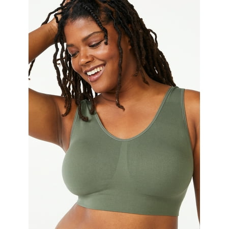 

Joyspun Women s Pullover Comfort Bralette Sizes S to 3XL