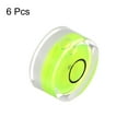 thumbnail image 3 of Uxcell 6 Packs Round Bubble Level 18x9mm Mini Circular Bullseye Spirit Levels for Camera Tripod Telescope, Green, 3 of 6