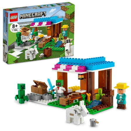 LEGO Minecraft The Bakery Village Toy with Figures 21184