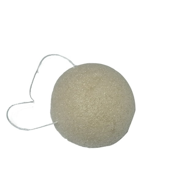 Esponja de maquillaje facial Soidarity almohadillas de hojaldre universales limpieza portátil reutilizable blanco
